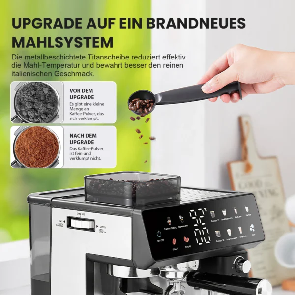 A4f6524a7271d40f49741abe09cd56ac5I.webp Kaffee-Vollautomat mit Doppelboiler und Milchaufschäumer