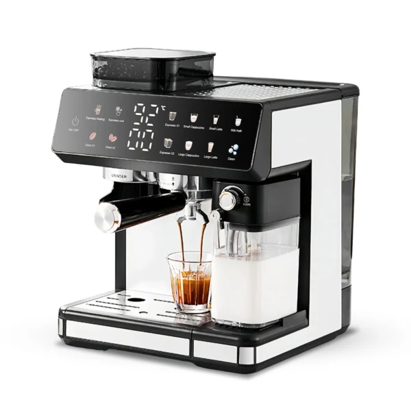 Kaffee-Vollautomat mit Doppelboiler & Milchaufschäumer kaufen Kaffee-Vollautomat mit Doppelboiler & Milchaufschäumer kaufen