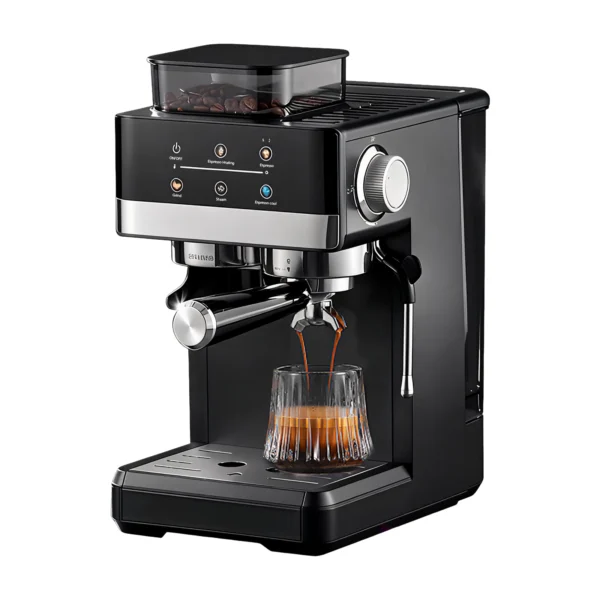 Espressomaschine mit Mahlwerk, Doppelauslauf & Touchscreen kaufen