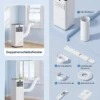 Mobile Klimaanlage mit 9000 BTU, Fenster-Set mit Abluftschlauch