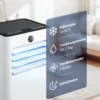 Mobile Klimaanlage mit 9000 BTU, Fenster-Set mit Abluftschlauch