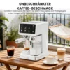 Ad4d2a595200740e1931fc881248a2b47Z.webp Espressomaschine 20-bar mit autom. Milchaufschäumsystem
