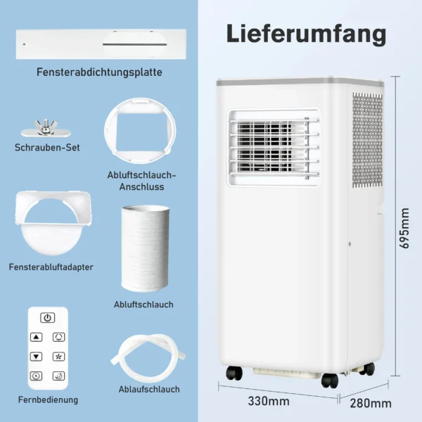 Ad8fea97a8cf14eeb95b30f5b85930341U.webp Klimaanlage mit einem Luftdurchsatz von 270 Kubikmetern