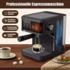 Espressomaschine 20-bar mit Milchaufschäumer & Touchscreen