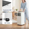 Mobile Klimaanlage mit 9000 BTU, Fenster-Set mit Abluftschlauch