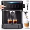 Espressomaschine 20-bar mit Milchaufschäumer & Touchscreen