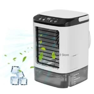 Tragbare Mini-Klimaanlage mit 900 ml Wassertank & Luftkühler