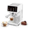 Espressomaschine 20 Bar mit Milchaufschäumer für Kaffeegenuss Espressomaschine 20 Bar mit Milchaufschäumer für Kaffeegenuss