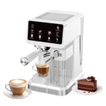 Espressomaschine 20 Bar mit Milchaufschäumer für Kaffeegenuss
