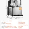 S28fa3d92663b4db4b1ad8d9d0bb40194T.webp Slushy-Maschine mit 1–3 Tanks aus Edelstahl 3–36 l