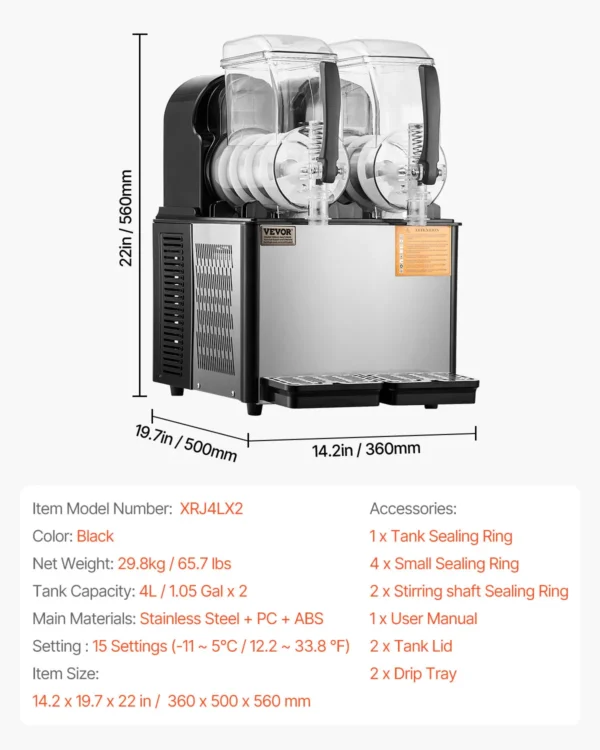 S28fa3d92663b4db4b1ad8d9d0bb40194T.webp Slushy-Maschine mit 1–3 Tanks aus Edelstahl 3–36 l