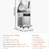 S374c61f9cac64ba8a139d1194168dd52p.webp Slushy-Maschine mit 1–3 Tanks aus Edelstahl 3–36 l