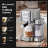 S45c0e47980e348e49129a157e260da4ff.webp Kaffeevollautomaten aus Edelstahl 20Bar perfekte Lösung für Cafés