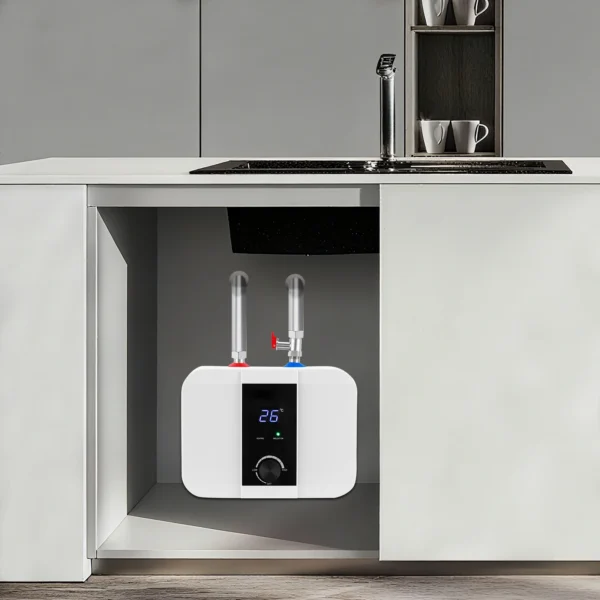 Warmwasserbereiter aus Edelstahl 6 l, 1500 W für unter der Spüle