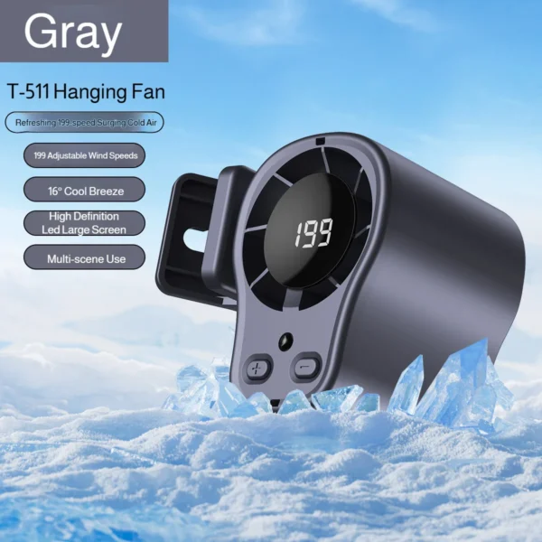 Mini-Ventilator USB-aufladbar für den Außenbereich