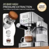 S4a8b86fa5f0044b483102a3715303b522.webp Kaffeevollautomaten aus Edelstahl 20Bar perfekte Lösung für Cafés