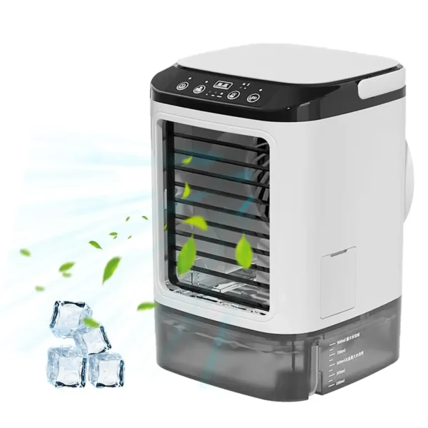 Tragbare Mini-Klimaanlage mit 900 ml Wassertank & Luftkühler