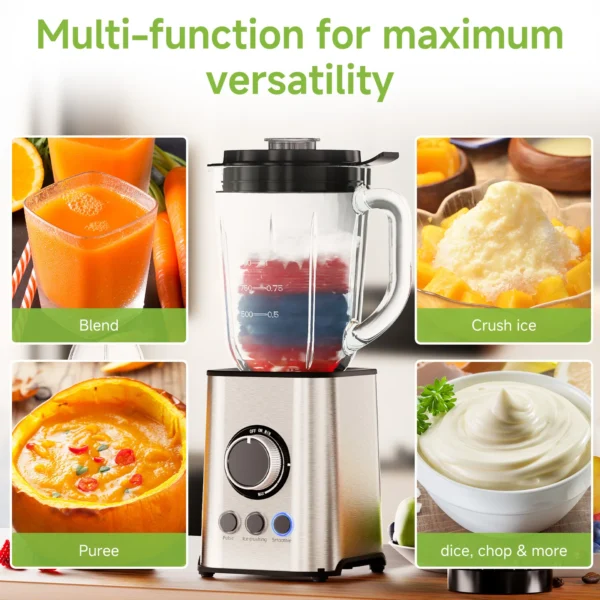 S80bd162af3004fec9750734703db3e9fA.webp Smoothie-Mixer und Entsafter mit 1300 W und Edelstahlklingen