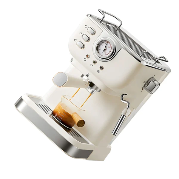 Kaffeemaschine 20 bar mit 1,5 l großen Fassungsvermögen