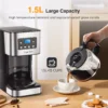 Sa8bb2fded11444d8a6c1b964efac2348p.webp Filterkaffeemaschine für 12 Tassen mit Timer und Abschaltautomatik