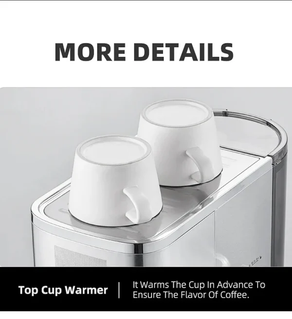 Sb06b261611a84289bdc96685907a8d08u.webp Kaffeevollautomaten aus Edelstahl 20Bar perfekte Lösung für Cafés
