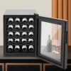 Weinkühlschrank mit LED-Anzeige 48L für 20 Flaschen