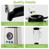 Sebf8aeaa03fa433ebe2af84f6876c2ceS.webp Smoothie-Mixer und Entsafter mit 1300 W und Edelstahlklingen
