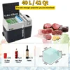 Mini-Autokühlschrank 220 V - 30 l, 40 l, 50 l für Camping und Picknick