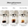 Kaffeemaschine 20 bar mit 1,5 l großen Fassungsvermögen