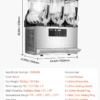 Sfe283229b4d64339b55aae81ffa0c7a5G.webp Slushy-Maschine mit 1–3 Tanks aus Edelstahl 3–36 l