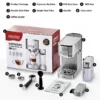 Sfe9a3f9997c74e4a98656f2fe79f461aE.webp Kaffeevollautomaten aus Edelstahl 20Bar perfekte Lösung für Cafés