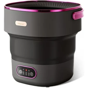 Mini-Waschmaschine mit Schleuder 13 l faltbar für Camping