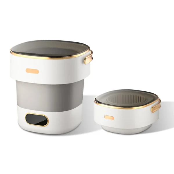 Mini-Waschmaschine mit Schleuder 13 l faltbar für Camping