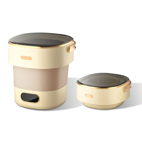 Mini-Waschmaschine mit Schleuder 13 l faltbar für Camping