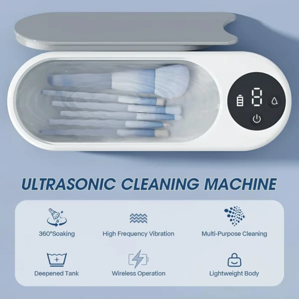A9ac119f7437c4d5bba6635845d3fc228u.webp Ultraschallreinigungsgerät für Tiefenreinigung von Brillen usw.