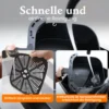 Multifunktions-Heißluftfritteuse 8,5L mit LED-Touch-Steuerung