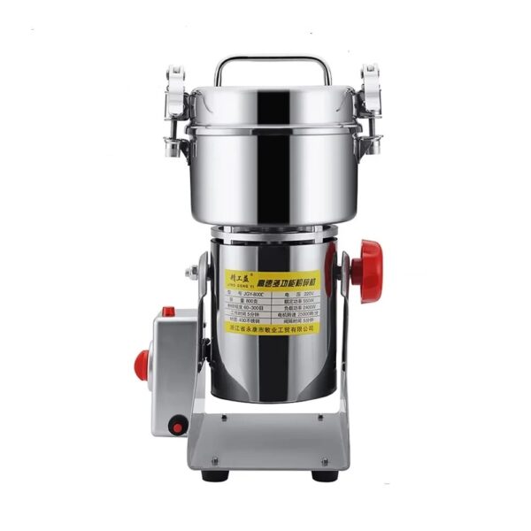 Getreidemühle aus Edelstahl – Elektrischer Pulverisierer 800 g