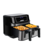 Heißluftfritteuse mit zwei Kammern und 8 Automatikprogramme