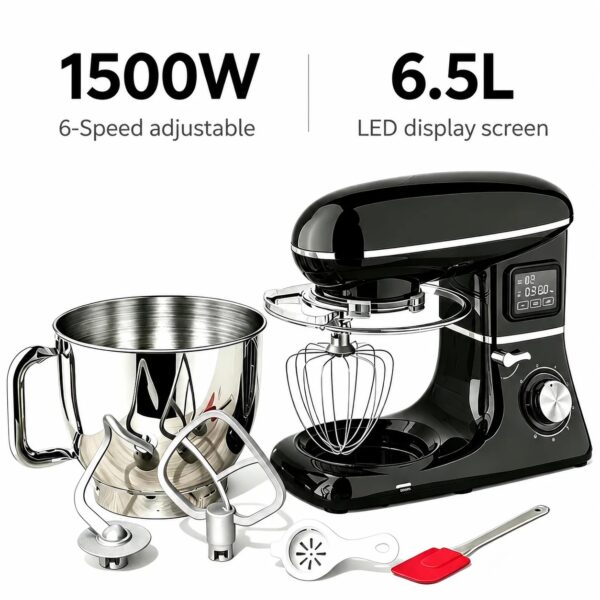 Küchen-Standmixer 6,2 l mit Zeitsteuerung & 1500 W Leistung