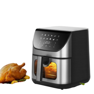 Multifunktions-Heißluftfritteuse 8,5L mit LED-Touch-Steuerung Multifunktions-Heißluftfritteuse 8,5L mit LED-Touch-Steuerung