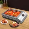 Elektro-BBQ-Grill aus Edelstahl mit einstellbarer Temperatur 2,5 kW