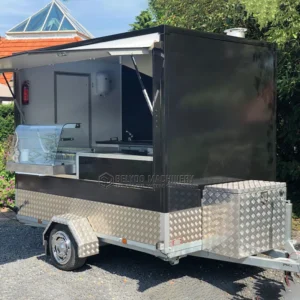 Street-Food-Anhänger 2,98 Meter als mobiler Bratwurststand