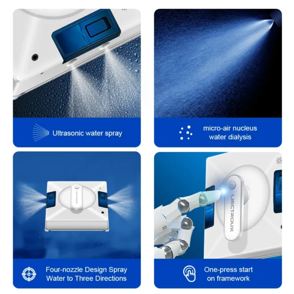 S0de4cf49a59745d3b5c155e23157695cS.webp Fensterreinigungsroboter mit 4-Wege-Wassersprühfunktion