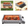 Elektro-BBQ-Grill aus Edelstahl mit einstellbarer Temperatur 2,5 kW