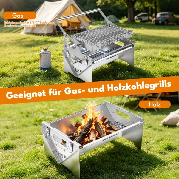 S27377a92adb4426fb4aaf8334bab13dcC.webp Holzkohlegrill aus Edelstahl für den Außenbereich