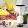 Fleischklopfer kombiniert Marinade-Injektor und Steakhammer