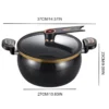 S2ae8612c6daa4f90af875f2e010fe9b9P.webp Multifunktionaler Antihaft-Topf zum Schmoren und Kochen