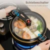 S34c2a1e03d1948d5b694bcddb124814bG.webp Multifunktionaler Antihaft-Topf zum Schmoren und Kochen