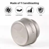Spiritus-Campingkocher mit Deckel aus Aluminium