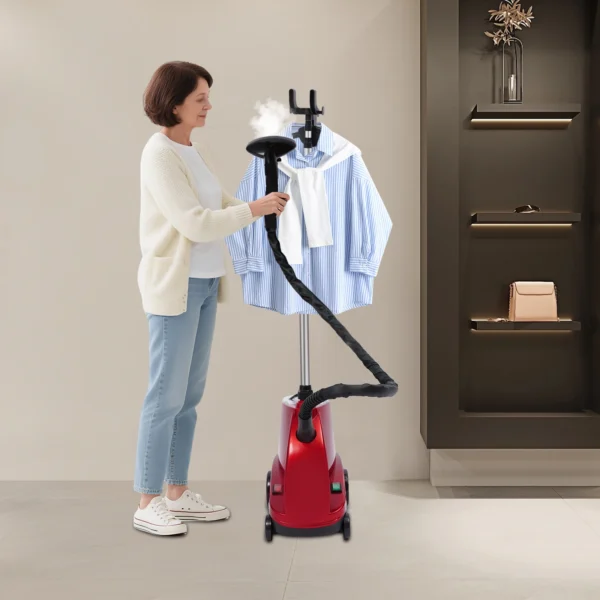 S3de2b7bd155b45d1ad8401b4fc5e29d0B.webp Kleiderdampfer 2500 W – Vertikales Dampfbügeleisen für Bekleidung